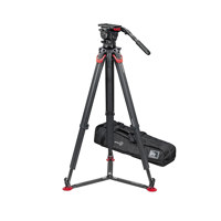 <b>New Arrival</b> - Sachtler FSB 18T Mk II Touch & Go System w/flowtech 100 Tripod & Ground Spreader