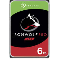 Seagate IronWolf Pro SATA III 3.5" Internal NAS Hard Drive, 7200 RPM 6TB Single