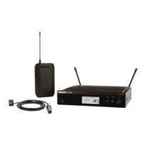 Shure BLX14R Wireless Rackmount Presenter System w/WL185M Cardioid Lavalier Mic
