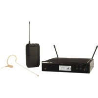 Shure BLX14R Wireless Rackmount Presenter System with MX153 Earset Microphone