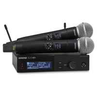 Shure SLXD24D+/SM58 Dual-Chann Picture
