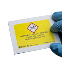 Sirchie Fentanyl Warning Label Picture