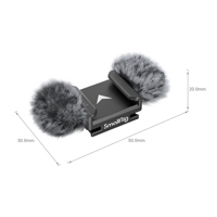 SmallRig Cold Shoe Adapter with Windshield for Nikon Z30