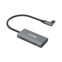 SmallRig 4-In-1 USB-C Hub PD 100W with Audio Adapter