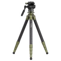 <b>New Arrival</b> - SmallRig 5-Section Carbon Fiber Ultra-Light Travel Tripod with Fluid Head