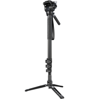 <b>New Arrival</b> - SmallRig 4-Section Aluminum Alloy Monopod with Fluid Head