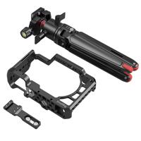 SmallRig Vlog Kit, Cage, Mini Tripod for Sony A6100/A6300/A6400/A6500