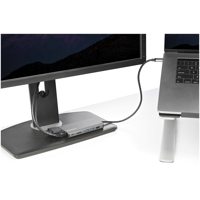StarTech USB-C Multiport Adapter, Black & Space Gray