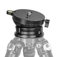 SunwayFoto LB-90R 90mm Leveling Base for Tripod Head
