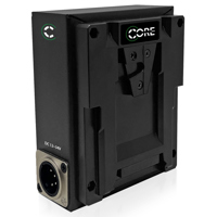 Core SWX Cube Plus DC XLR 200W On-Board V-Mount Power Supply and Battery Charger