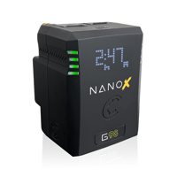Core SWX NANOX 98Wh 14.8V 6600mAh Micro SMART Battery Pack, Gold Mount