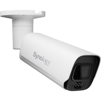 <b>New Arrival</b> - Synology BC800Z 8MP AI Outdoor Network Bullet Camera with Night Vision, White