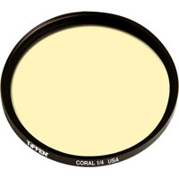 Tiffen 127mm 1/4 Coral Solid Color Filter
