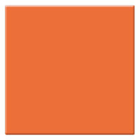 Tiffen 3x4" Deep Orange #21 Gl Picture