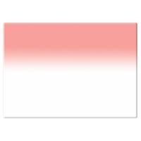 Tiffen 4x5.65" Red 3 Soft-Edge Graduated Filter - Horizontal Orientation