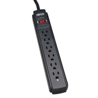 Tripp Lite TLP606B Protect It! Black Surge Suppressor