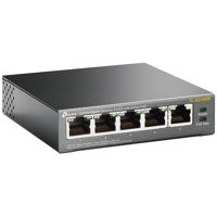 TP-Link TL-SG1005P 5-Port Gigabit Desktop Switch, 4-Port PoE Unmanaged Switch