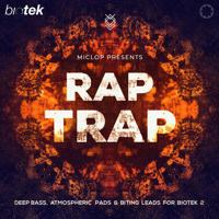 Tracktion Rap Trap Expansion Pack for BioTek 2 Plug-In, Download