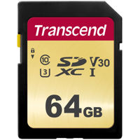 Transcend 64GB 500S UHS-I U3 S Picture