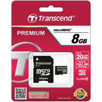 Transcend 8GB Class 10 microSD Picture