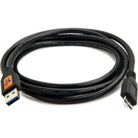 Tether Tools CU5408 6' TetherPro USB 3.0 SuperSpeed /Micro-B Cable, Black
