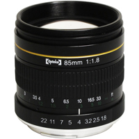 Opteka 85mm f/1.8 Manual Focus Picture