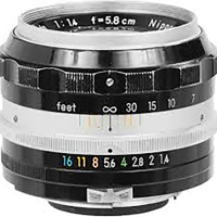 NIKKOR-S 5.8CM (58)1.4 NIPPON  Picture
