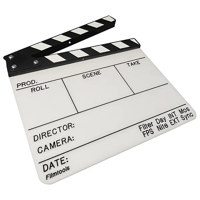 FILMTOOLS ENGRAVED CAMERA SLAT Picture