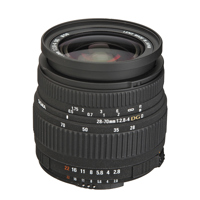 Sigma 28-70mm F/2.8-4 Lens for Picture