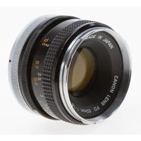 Canon FD 50 1.8 Breech Lens Picture