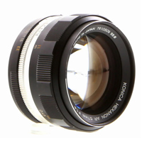 Konica Hexanon 57mm F/1.4 Lens Picture