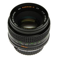 Minolta MC Rokkor-X PF 50mm F/ Picture