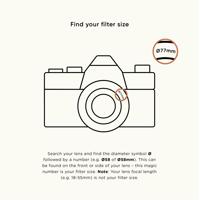 Urth 58mm Explore Filter Kit withUV, CPL and VND2-400 Lens Filters