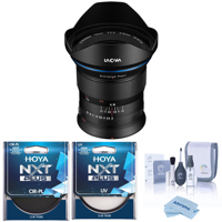 Venus Laowa 15mm f/2 FE Zero-D Lens for Nikon Z, w/Hoya 77mm UV and CPL Filters