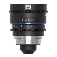 Venus Laowa Nanomorph 27mm T2.8 1.5x S35 Anamorphic Lens for PL/EF, Blue Flare
