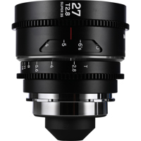 Venus Laowa Nanomorph 27mm T2.8 1.5x S35 Anamorphic Lens for PL/EF, Silver Flare