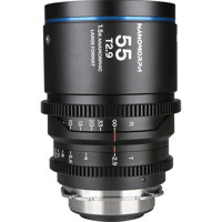 Venus Laowa Nanomorph 55mm T2.9 1.5x LF Anamorphic Lens for PL & EF, Blue Flare