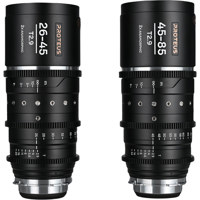 Venus Laowa Proteus Cine 2-Lens Set for PL Mount/Canon EF, Silver, Meter
