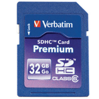 Verbatim Premium 32GB SDHC Car Picture