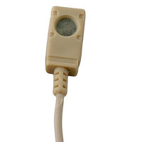 Voice Technologies VT500 Flat Frequency Omni Lavalier Mic with Pigtail, Beige