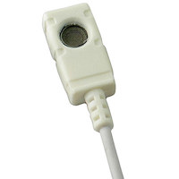 Voice Technologies VT506 Omni Lavalier Mic with 6dB Freq. Rise, Pigtail, White