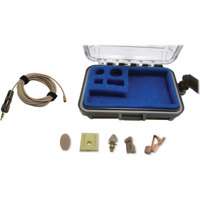 Voice Technologies VT403 Omni Lavalier Mic with 3.5mm for EW G2/G3 Series, Beige