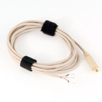 Voice Technologies Unterminated 3-Wire Pigtail Cable, Beige