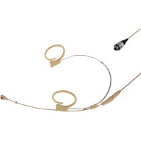 Voice Technologies VT DUPLEX-CARDIOID Mic, LEMO, Sennheiser SK50/2000 Tx, Beige