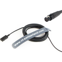 Voice Technologies VT500X EXTREME Waterproof Mic, TA5F, Lectrosonics Tx, Black