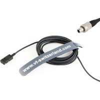 Voice Technologies VT500X EXTREME Waterproof Mic, 3-Pin, Sennheiser SK50, Black