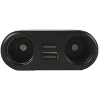 Wagan TravelCharge 2DC + 2USB Adapter