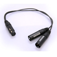Whirlwind 1.5' XLR Female to 2 Picture