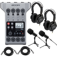 Zoom PodTrak P4 Podcast Record Picture