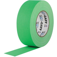 Adorama Pro-Gaff Gaffer Tape 2" x 50 Yards Fluorescent Green Single